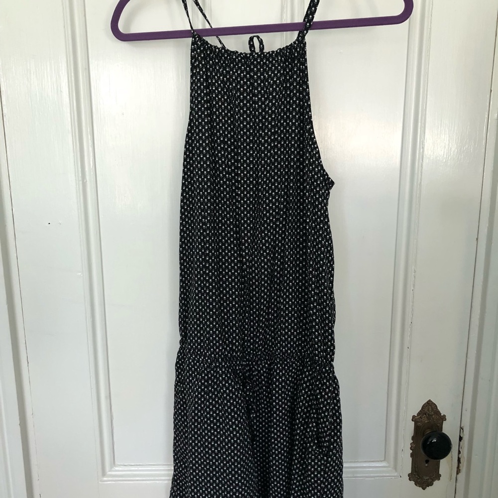 Black and white romper